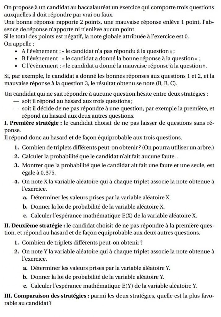 Mathbox probl me variable al atoire discr te